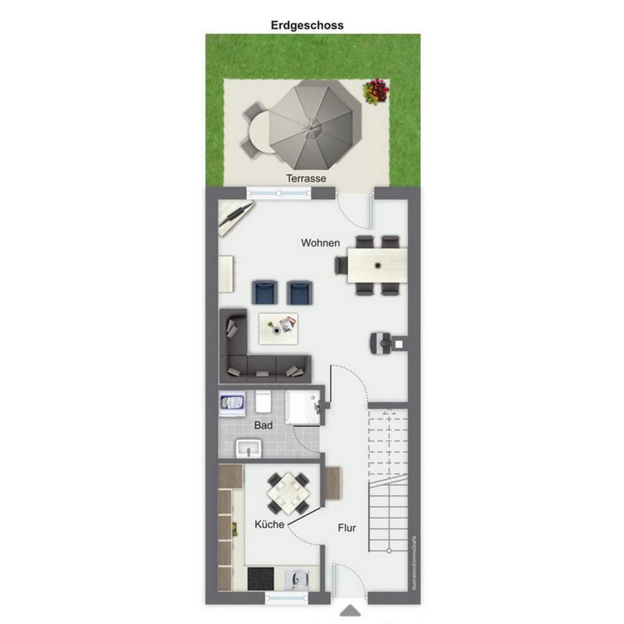 Urlauberdorf Haus 61B Villa บอลเทินฮาเกิน ภายนอก รูปภาพ